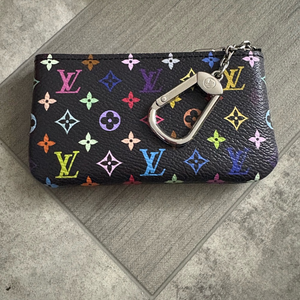 Louis Vuitton X Murakami key pouch